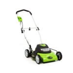 Greenworks 18" Corded Electric 12 Amp Push Lawn Mower:
